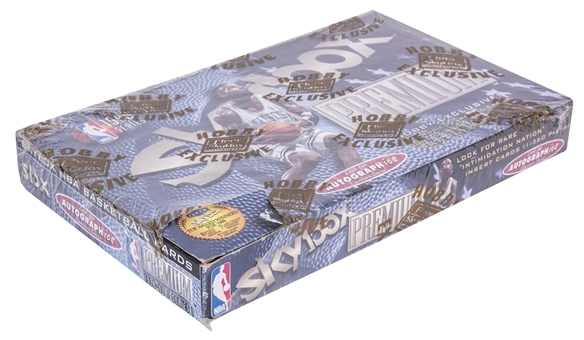 1998-99 SkyBox Premium Series 1 Basketball Unopened Hobby Box.- Possible Vince Carter, Tim Duncan Rookie Cards!